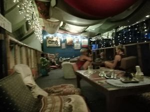 Upstairs area at Verde Rekado in Coron