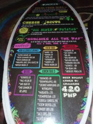 Menu II at Verde Rekado in Coron