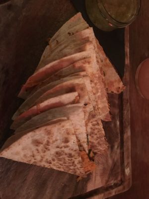 Potato quesadilla   at Mexico in Takapuna