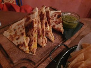 Jackfruit quesadilla at Mexico - Central in Christchurch
