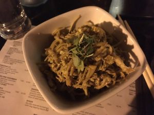 sesame noodles at Mana Food Bar in Chicago