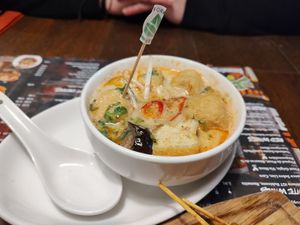 Tofu Laksa at Banana Tree in Chelmsford