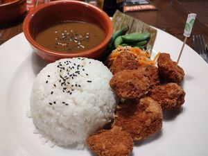 Vegan katsu curry at Banana Tree in Chelmsford