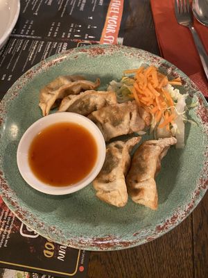 Crispy Vegan Gyoza With Sweet Chilli Dip  at Banana Tree in Chelmsford