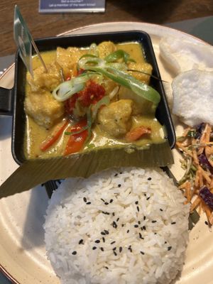 Malaysian Coconut Curry (Tofu)  at Banana Tree in Chelmsford
