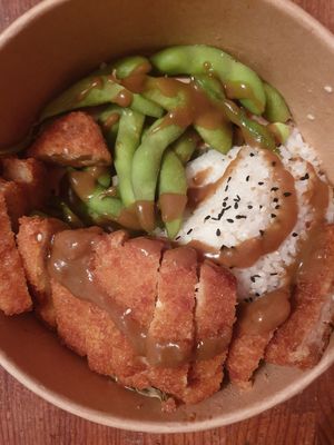 Vegan 'panko' katsu curry at Banana Tree in South West London