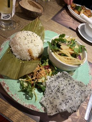 “Chicken” Thai green curry at Banana Tree in South West London