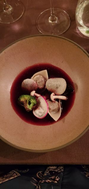 Course 4- ravioli at Arkhe in Lisbon