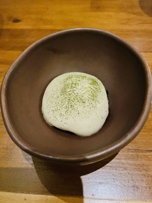 Potato foam  at Arkhe in Lisbon