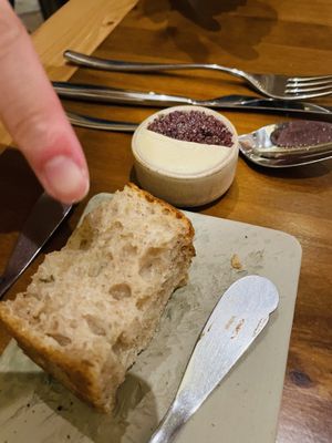 Bread  at Arkhe in Lisbon