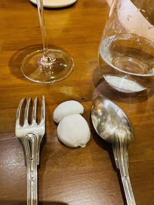 Interesting utensils  at Arkhe in Lisbon