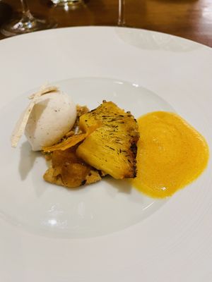 Dessert  at Arkhe in Lisbon