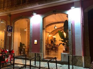 Entrance  at Arkhe in Lisbon