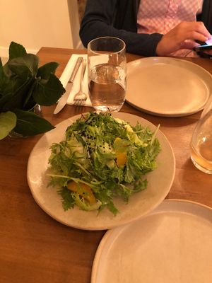 Fennel salad  at Arkhe in Lisbon