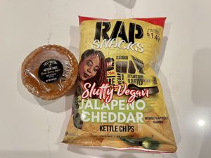 Snacks at Slutty Vegan in Atlanta