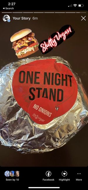 I’m an international slutt  at Slutty Vegan in Atlanta