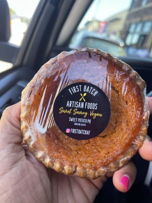 Mini Sweet Potato Pie  at Slutty Vegan in Atlanta