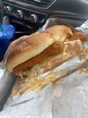 Chikn sandwich   at Slutty Vegan in Atlanta