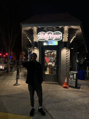 Outside  at Slutty Vegan in Atlanta