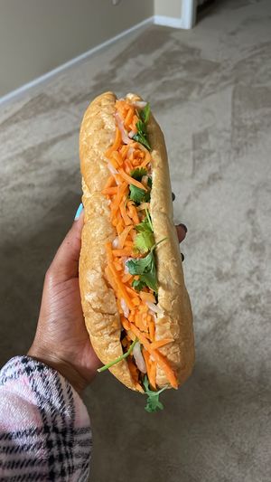 Original vegan - chay 
Sautéed wheat flour  at Banh Mi Brothers in Charlotte