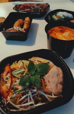 Min quang, spring rolls and summer rolls at Chay Vegan in Helsingborg