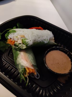 Summer rolls at Chay Vegan in Helsingborg