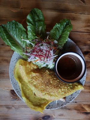 Banh Xeo at Chay Vegan in Helsingborg