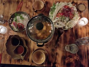 Fondue at Chay Vegan in Helsingborg