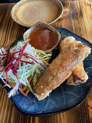 Spring rolls, best ever!  at Chay Vegan in Helsingborg