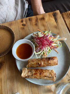 Fried springrolls, the best ever! ❤️  at Chay Vegan in Helsingborg