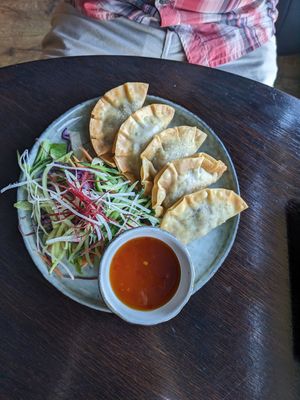 No. 16 fried dumplings at Chay Vegan in Helsingborg
