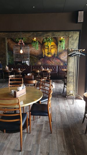 Interior of restaurant at Chay Vegan in Helsingborg