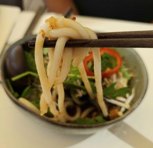 Banh Canh Hap - close-up at Chay Vegan in Helsingborg