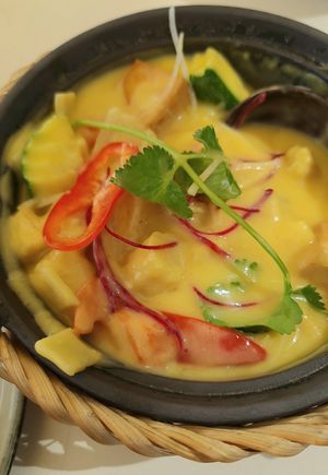 Mango Tofu at Chay Vegan in Helsingborg