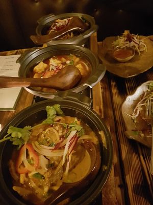 Tasty curries with tofu. at Chay Vegan in Helsingborg