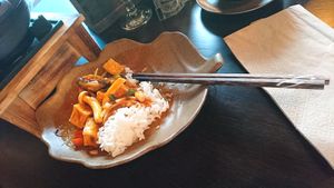Tofu Sot Chua Cay at Chay Vegan in Helsingborg