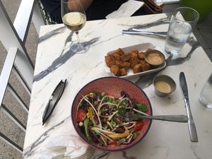 Excellent eats! at Code Vert in Montreal