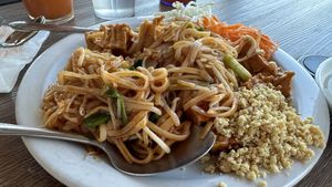 Pad Thai  at Boon's Family Thai BBQ in Farmington