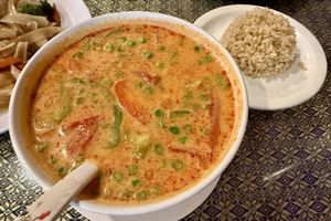 Penang curry (veganized)  at Boon's Family Thai BBQ in Farmington