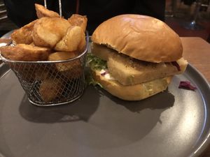 The crispy tofu  at Brinkburn St Brewery in Newcastle Upon Tyne