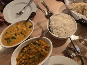 Our choices- delicious at Zaika in Castle Rock