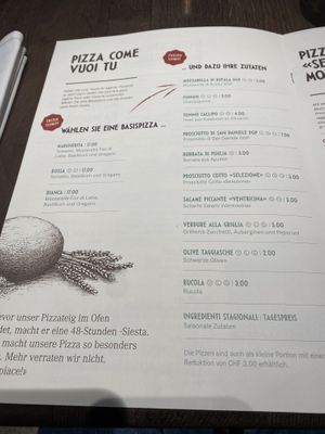 Build your own vegan pizza  at Molino Pizzeria Ristorante - Gasometerstrasse in Zurich