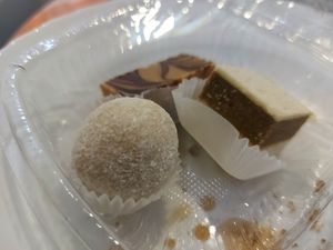 Some of the deserts at Zdrawo Slatko in Belgrade