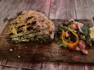 Cauliflower steak  at La Galeria in Cabo San Lucas