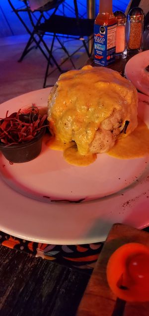 Cauliflower steak at La Galeria in Cabo San Lucas