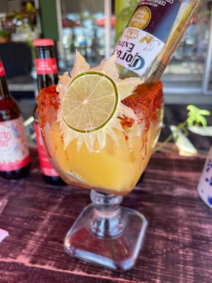 BullDog Drink at La Galeria in Cabo San Lucas