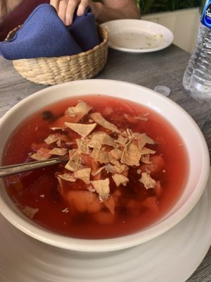 Vegetables Soup  at La Galeria in Cabo San Lucas