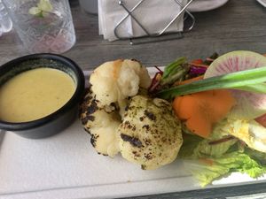 Cauliflower Steak  at La Galeria in Cabo San Lucas