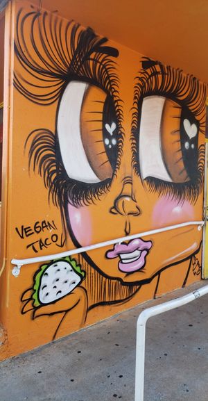 . at Just Vegana in Fontana