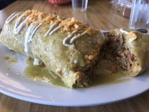 Wet Burrito at Just Vegana in Fontana